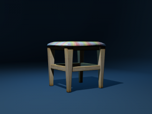 home chair 3Dモデル