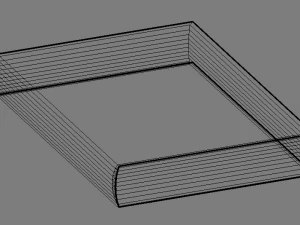 책 3D 모델