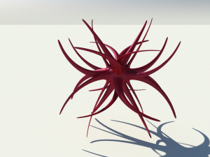 virus looking creature v2 3D-Modell