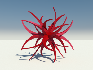 virus looking creature v2 3D-Modell