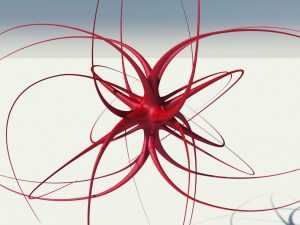 virus looking creature v3 3D Model