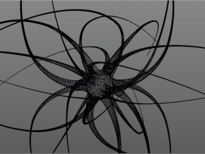 virus looking creature v3 3D Model