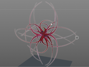 virus looking creature v3 3D Model