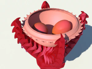 dragon egg holder v1 3D Model