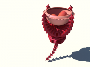 dragon egg holder v1 Model 3D