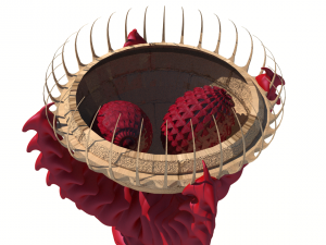 dragon egg holder v2 3D Model