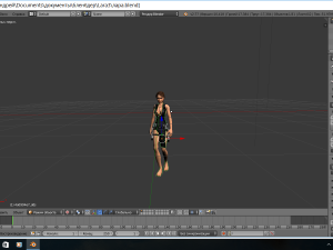 this model wooman 3D 모델