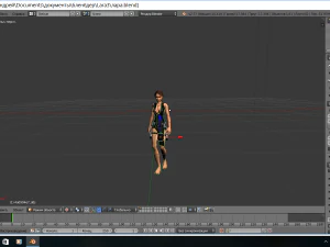 this model wooman 3D Model