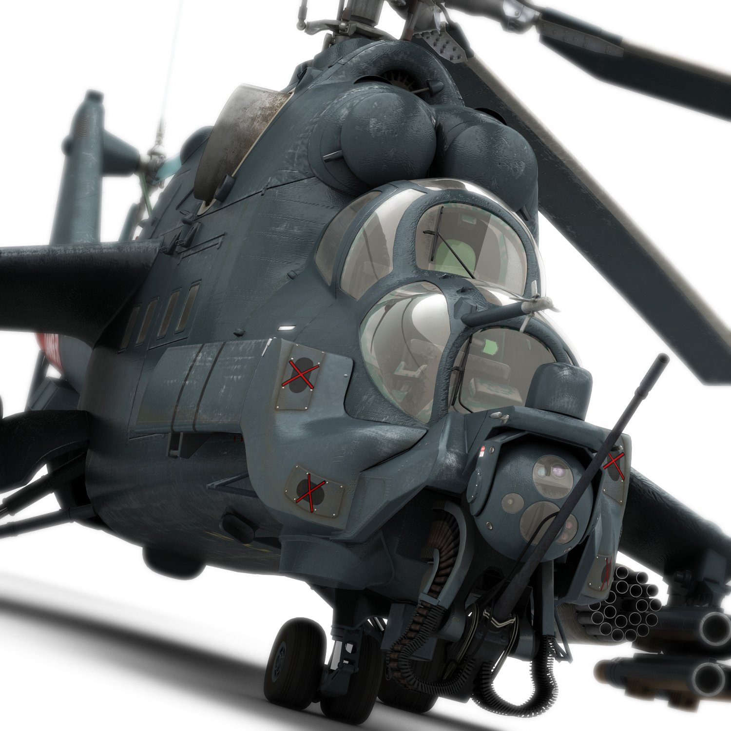 Mi 24 hind model top