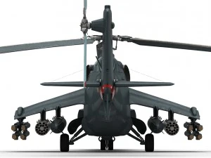 mi-24 super hind 3D Model