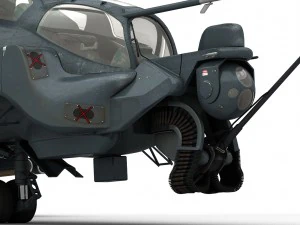 mi-24 super hind 3D Model