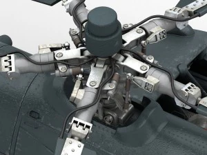 mi-24 super hind 3D Model