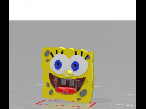 spongebob Model 3D