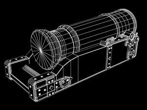 bombardear - cerco de artilharia dos s&eacute;culos XV-XVI Modelo 3D