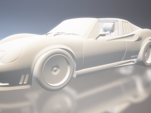 veloce gts-8 3d car 3D Model
