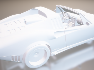 veloce gts-8 3d car 3D Model