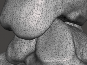 left foot - male 3D Модель