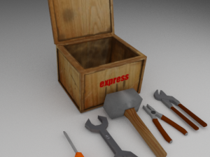 tool package 3D मॉडल