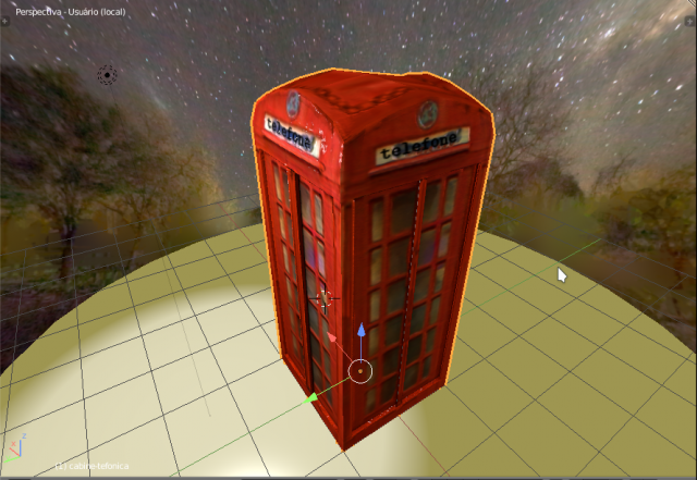 phone booth Model 3D .c4d .max .obj .3ds .fbx .stl .blend 