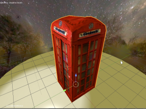 phone booth Modelo 3D