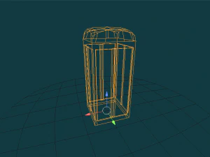 phone booth 3D Model