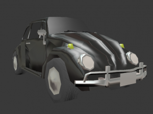 fusca 3D Model