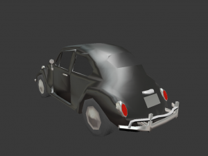 fusca 3D 모델