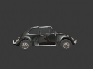 fusca 3D 모델