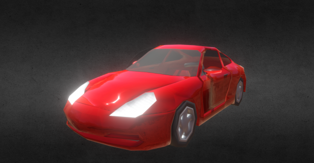 porsche carrera 3D 模型 .c4d .max .obj .3ds .fbx .stl .blend 