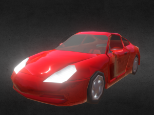 porsche carrera 3D 模型