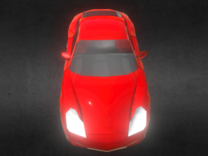 porsche carrera 3D 模型