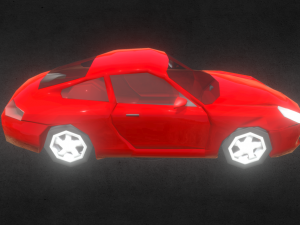 porsche carrera 3D 模型