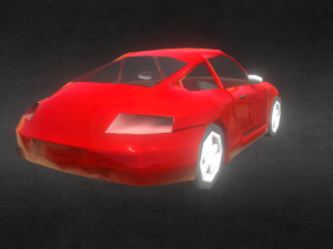 porsche carrera 3D 模型