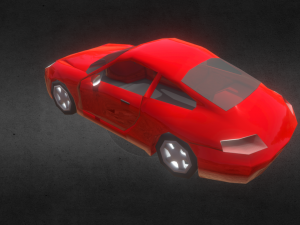 porsche carrera 3D 模型
