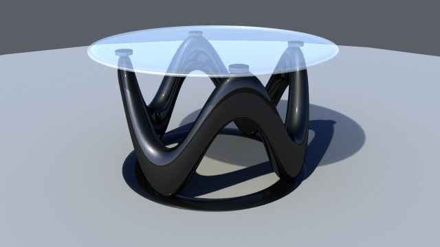 supper table 3D 模型 .c4d .max .obj .3ds .fbx .stl .blend