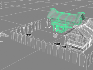 village environment Modelo 3D