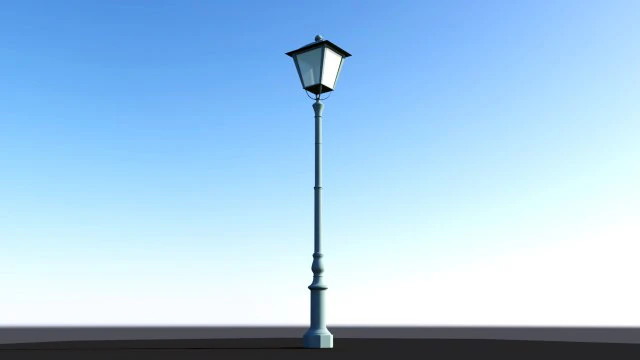 road light low poly 3D Model .c4d .max .obj .3ds .fbx .stl .blend 