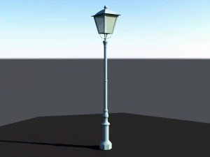 road light low poly 3D Model