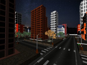 dark city Modelo 3D