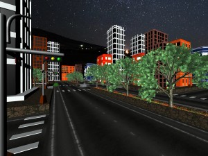 dark city Modelo 3D