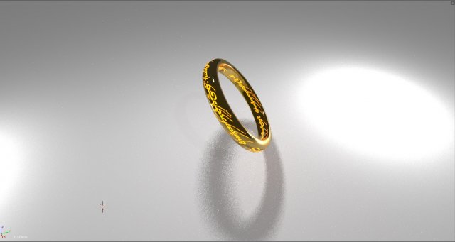 the ring of omnipotence 3D Модель .c4d .max .obj .3ds .fbx .stl .blend 