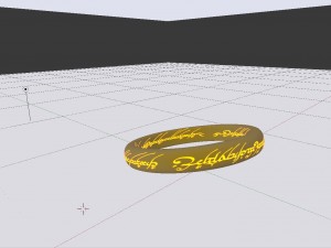 the ring of omnipotence 3D Модель