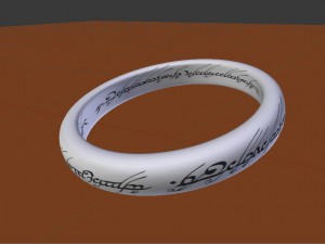 the ring of omnipotence 3D Модель