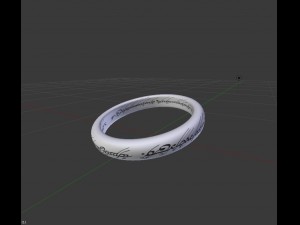 the ring of omnipotence 3D Модель
