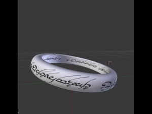 the ring of omnipotence 3D Модель