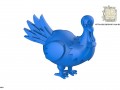 turkey piece 3D 프린트 모델