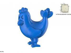 peda&ccedil;o de frango Modelo de Impressão 3D
