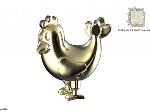 chicken piece 3D Print Model