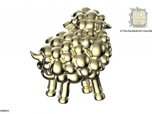 lamb piece 3D Print Model