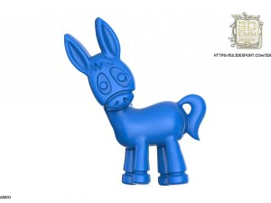 ロバの部分 3Dプリントモデル